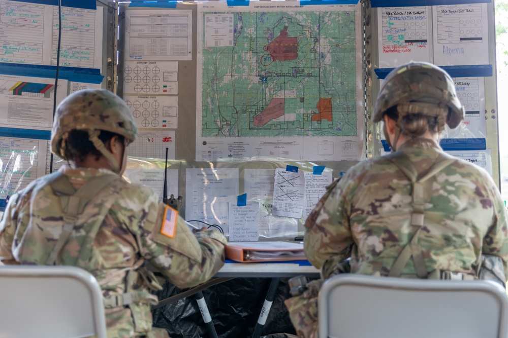 OHARNG 1-174th Air Defense Artillery Regiment participates in Exercise Northern Strike 25-2