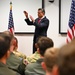 SECDEF visits JBER, speaks with troops