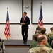 SECDEF visits JBER, speaks with troops