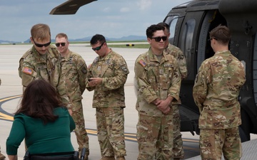 U.S. Congressional Delegation engage with U.S. Soldiers