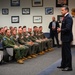 SECDEF visits JBER, speaks with troops