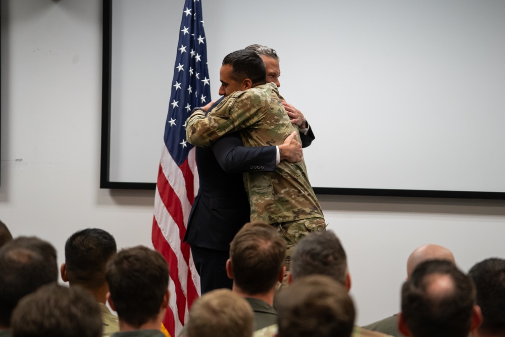 SECDEF visits JBER, speaks with troops