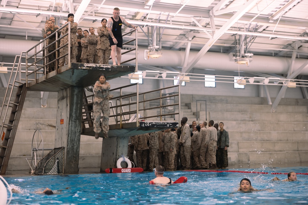 Lima Company Water Survival Training