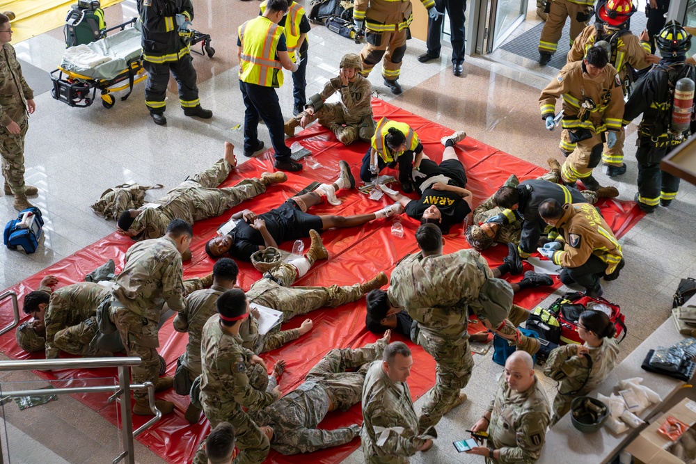 Ulchi Freedom Shield 2025: 1st Signal Brigade Mass Casualty Exercise