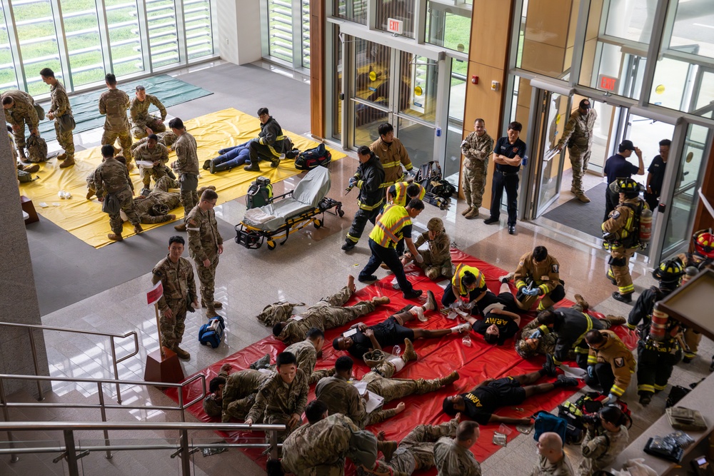 Ulchi Freedom Shield 2025: 1st Signal Brigade Mass Casualty Exercise