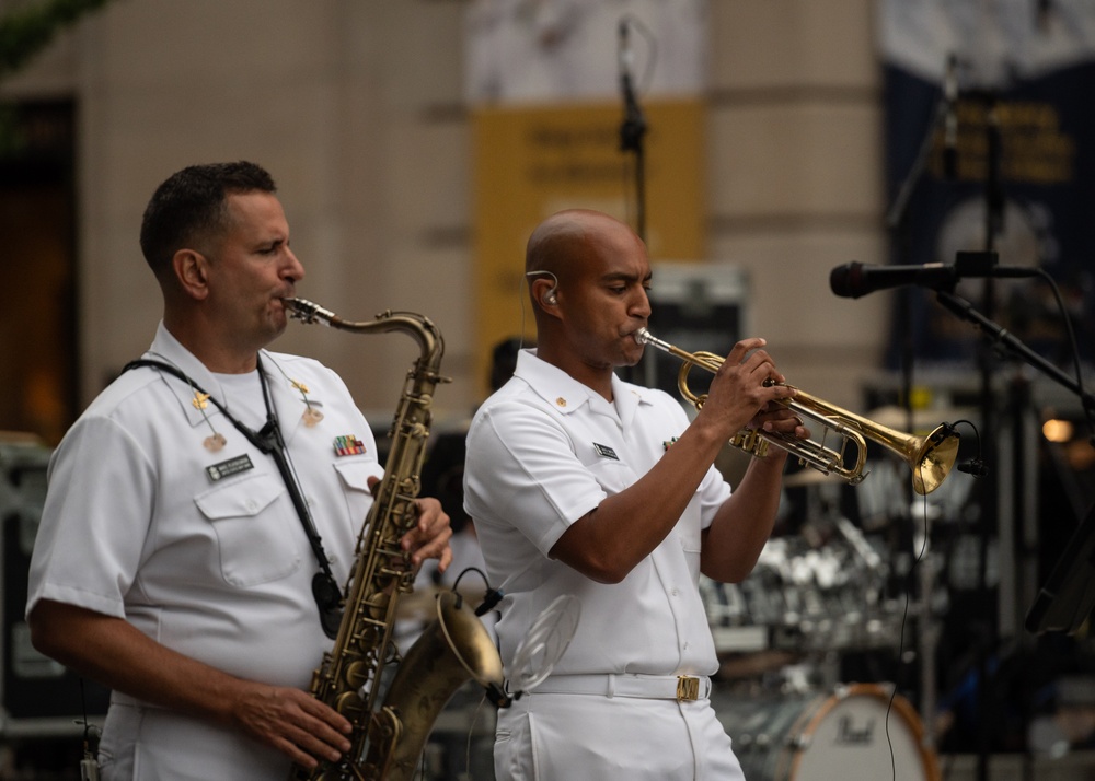 Cruisers at Navy Memorial
