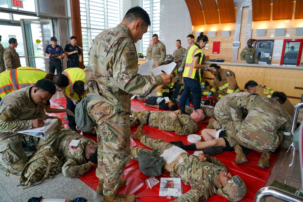 1st Signal Brigade Mass Casualty Exercise