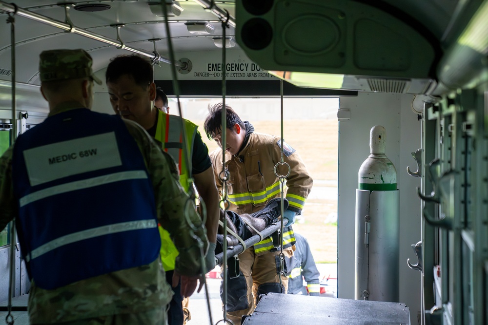 Ulchi Freedom Shield 2025: 1st Signal Brigade Mass Casualty Exercise