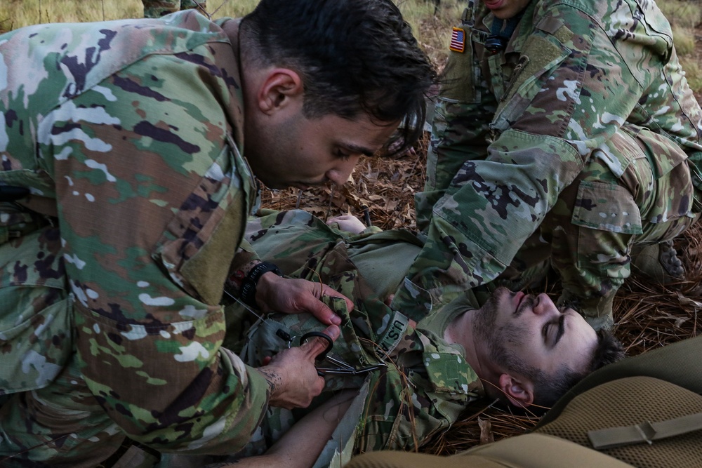 All-American DUSTOFF, medics complete quarterly medical training exercise