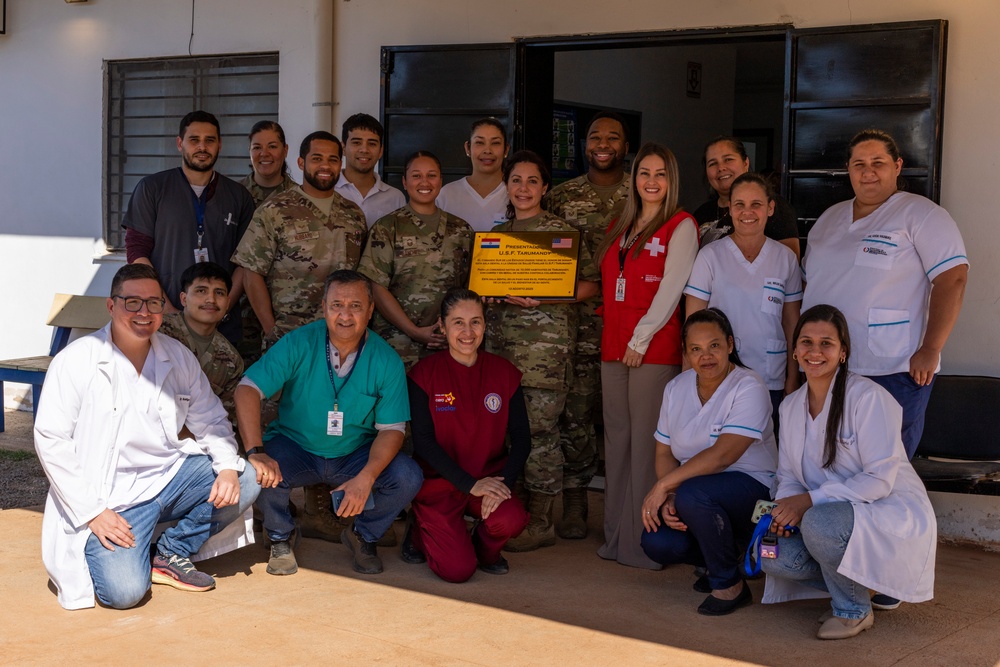 U.S., Paraguay strengthen healthcare partnership with dental suite, eyeglasses donation