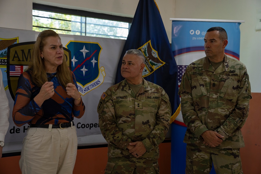 U.S., Paraguay strengthen healthcare partnership with dental suite, eyeglasses donation