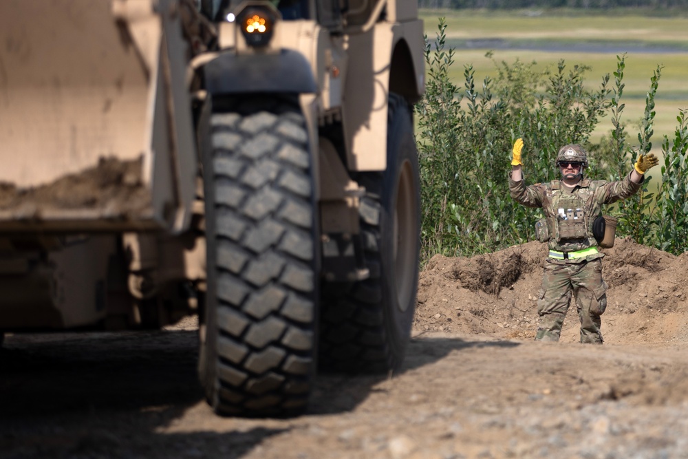 910th Engineer Support Company enhances training sites for AT 2025
