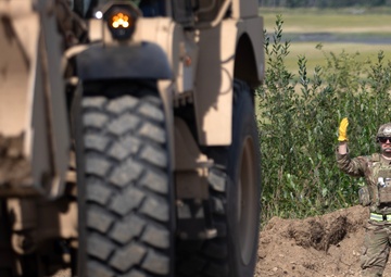 910th Engineer Support Company enhances training sites for AT 2025