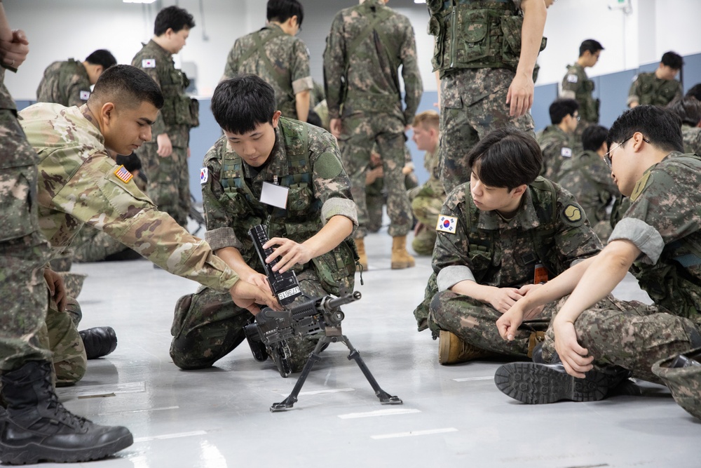 Former KATUSAs undergo mobilization exercise at Camp Humphreys
