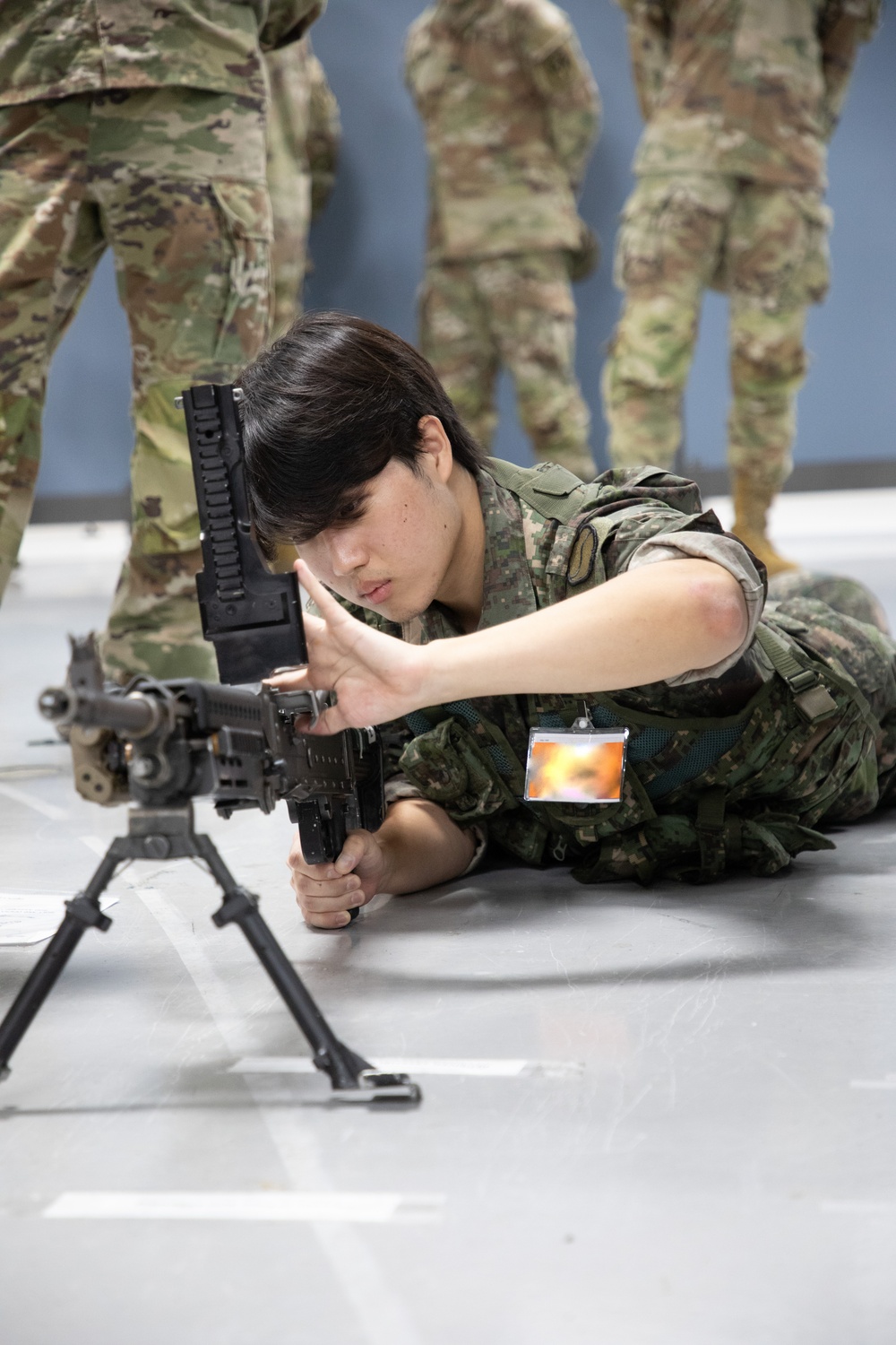 Former KATUSAs undergo mobilization exercise at Camp Humphreys