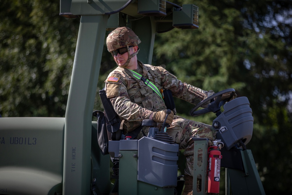 910th Engineer Support Company enhances training sites for AT 2025