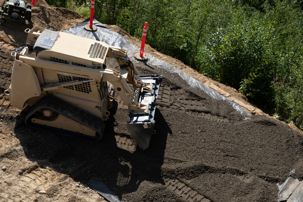 910th Engineer Support Company enhances training sites for AT 2025
