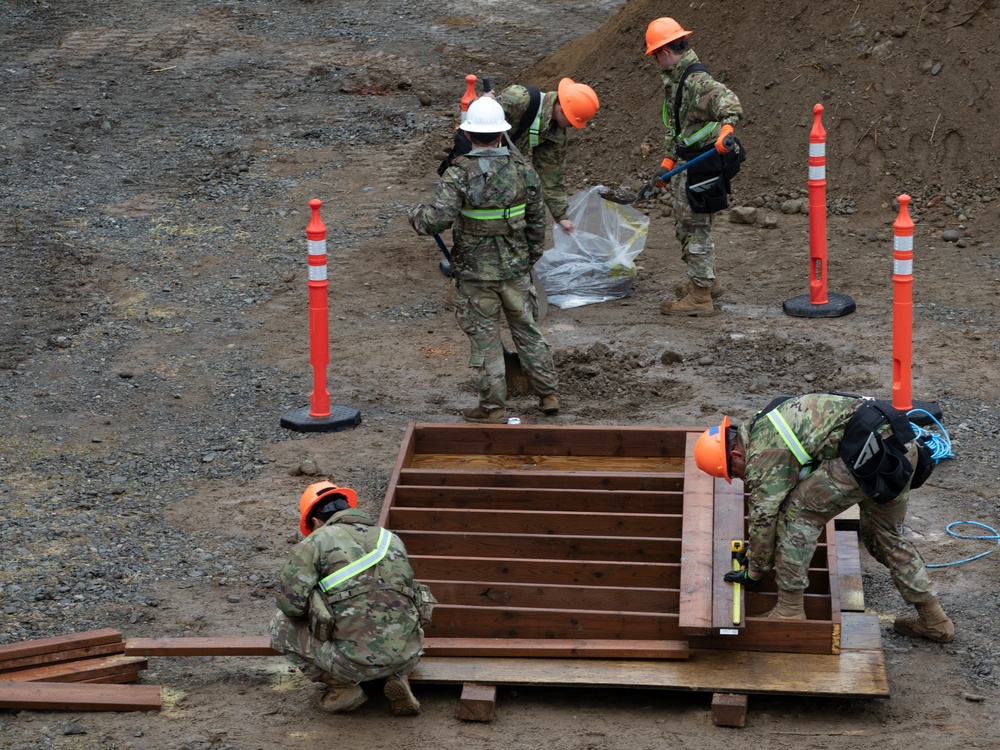 910th Engineer Support Company enhances training sites for AT 2025