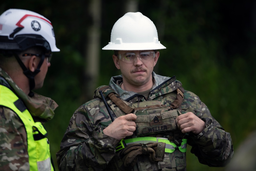 910th Engineer Support Company enhances training sites for AT 2025