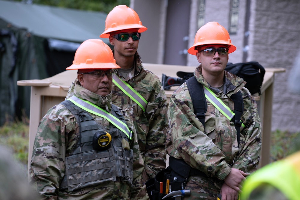 910th Engineer Support Company enhances training sites for AT 2025