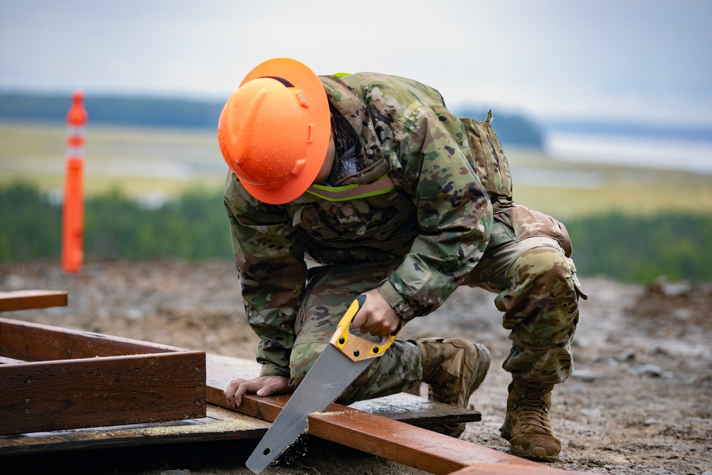 910th Engineer Support Company enhances training sites for AT 2025