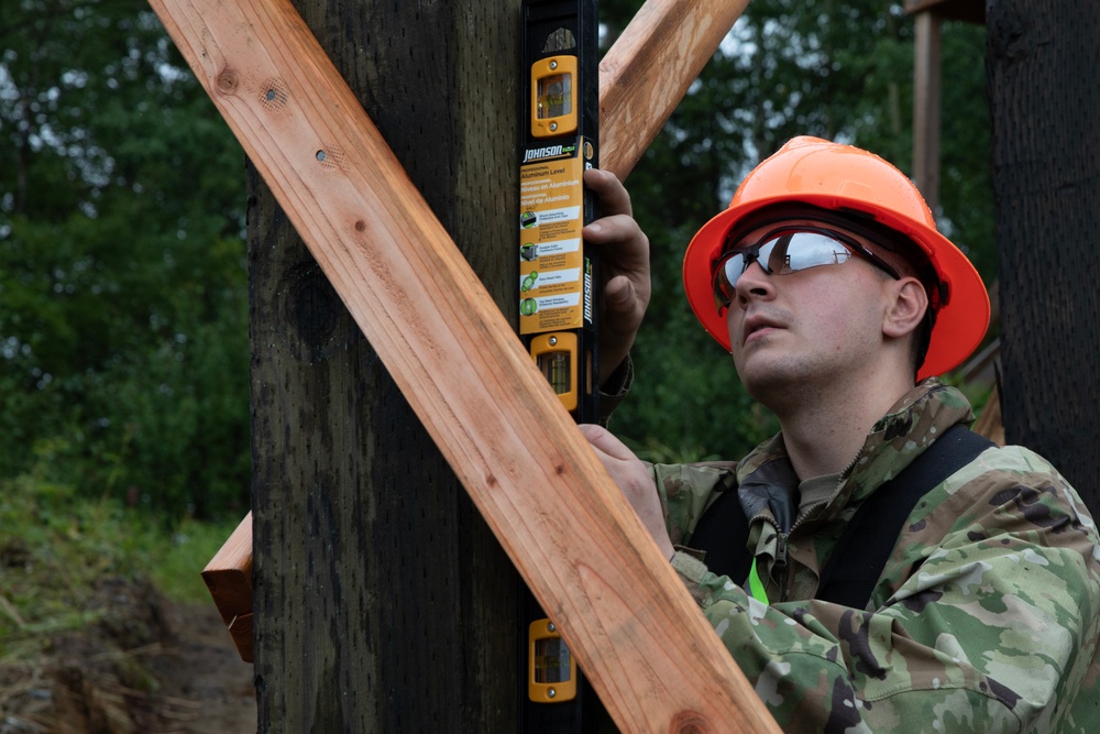 910th Engineer Support Company enhances training sites for AT 2025