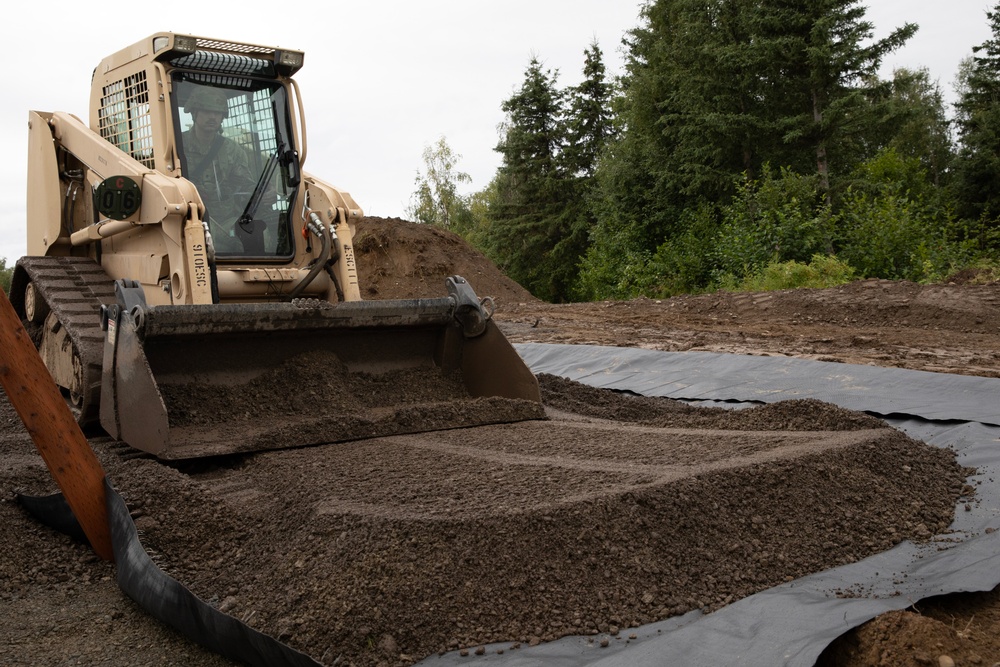 910th Engineer Support Company enhances training sites for AT 2025
