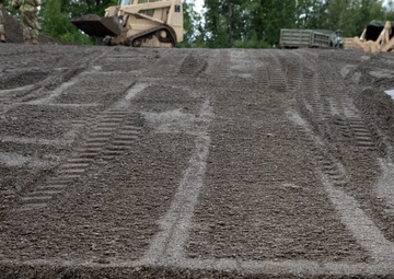 910th Engineer Support Company enhances training sites for AT 2025