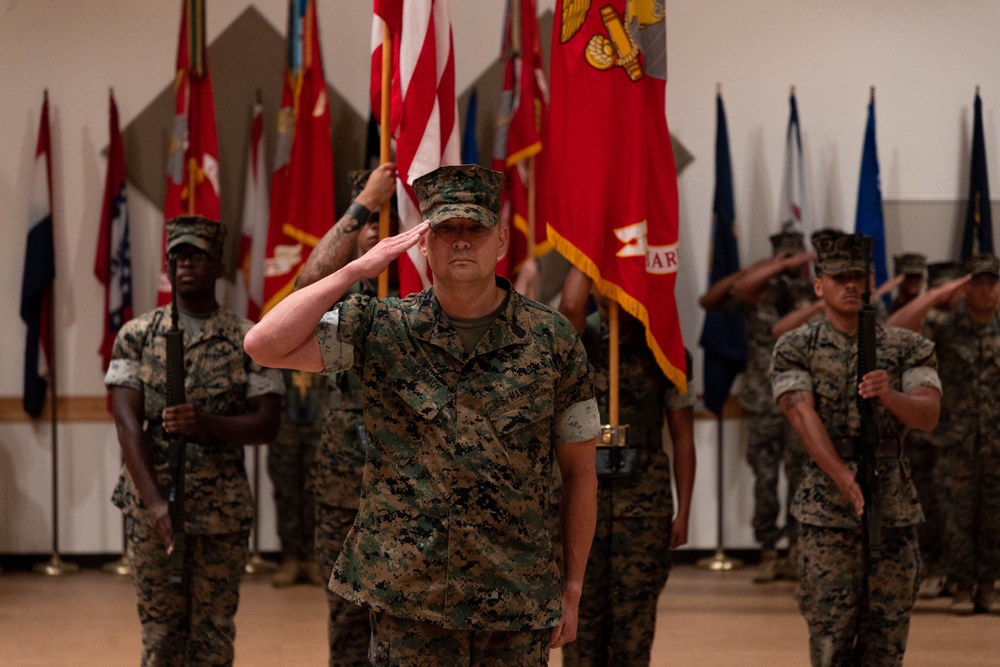 MACG-18 appoints Sgt. Maj. Hector Sanchez as sergeant major
