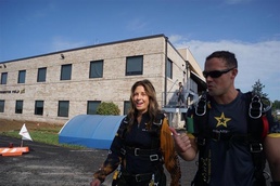 DoDEA Europe Director for Student Excellence Shares Insights After Jumping with U.S. Army Golden Knights
