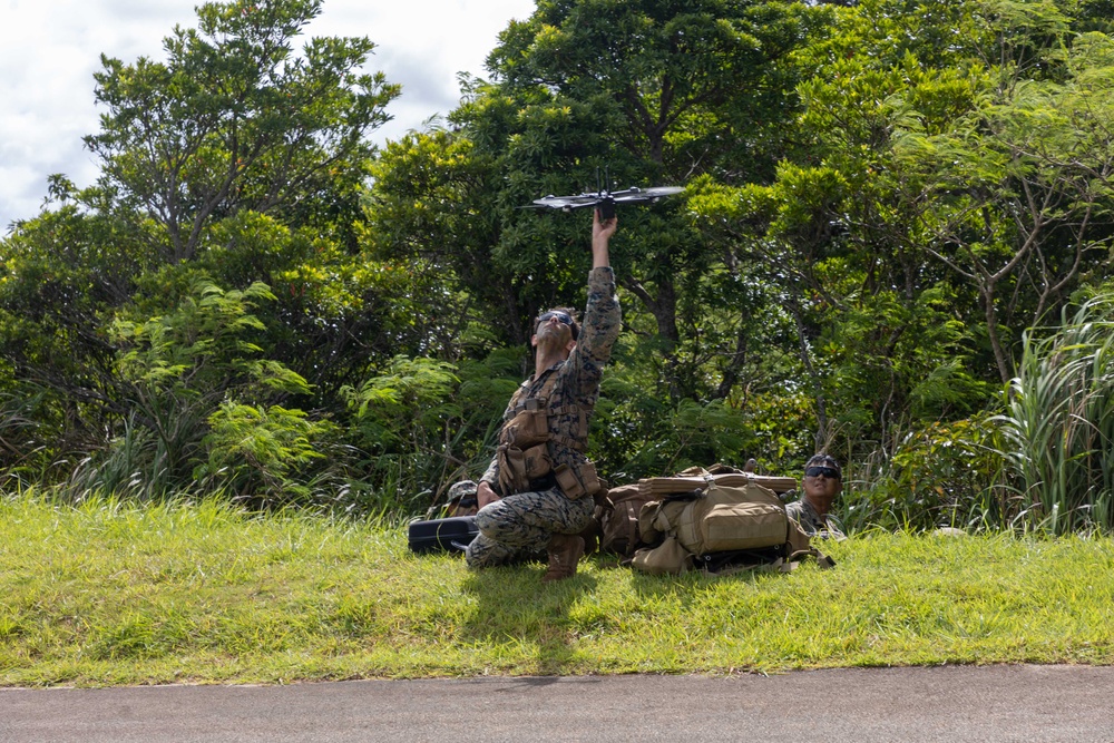 1st MAW, 3rd MARDIV Marines simulate alert contingency MAGTF response