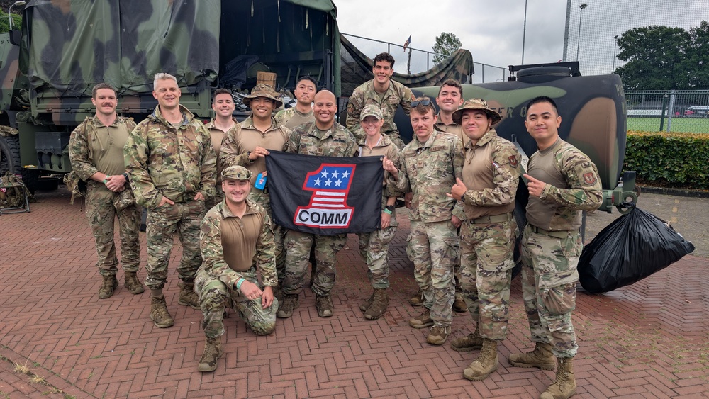 435th AGOW Airmen ruck march 106 miles with Allies and partners