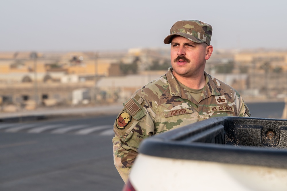 AFCENT Honoring Airmen: MSgt Austin Hopper