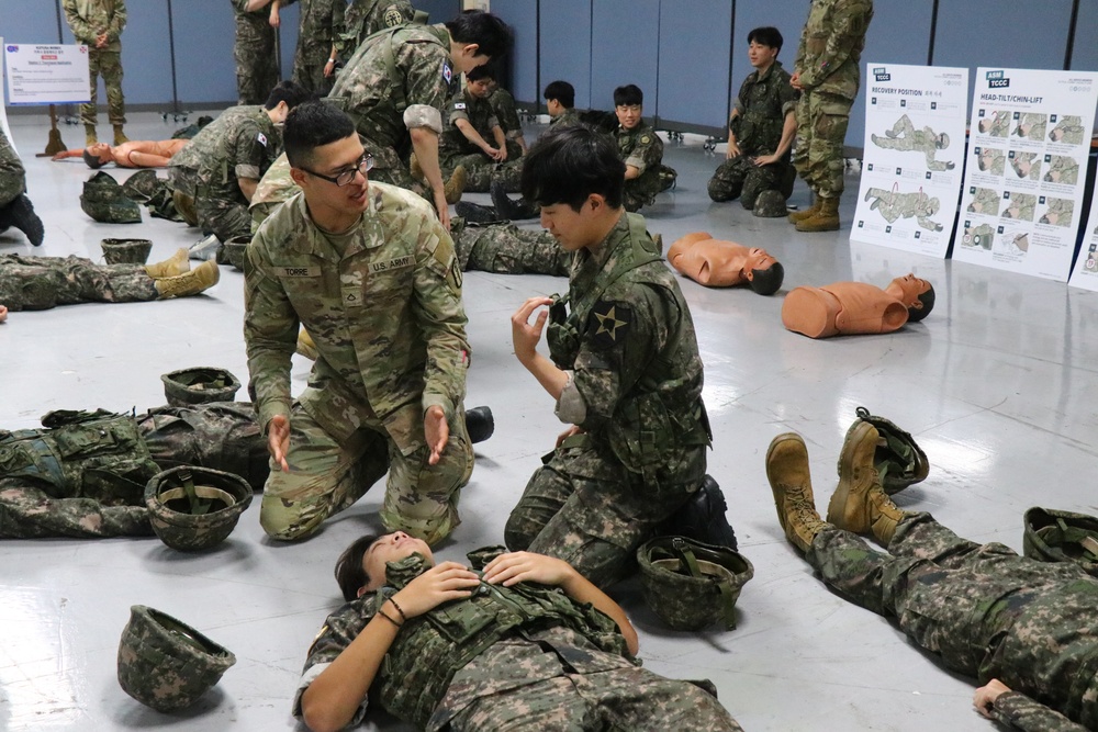 65th Medical Brigade Support for the Fiscal Year 25 Reserve Korean Augmentation to the U.S. Army Mobilization Rehearsal of Concept Drills