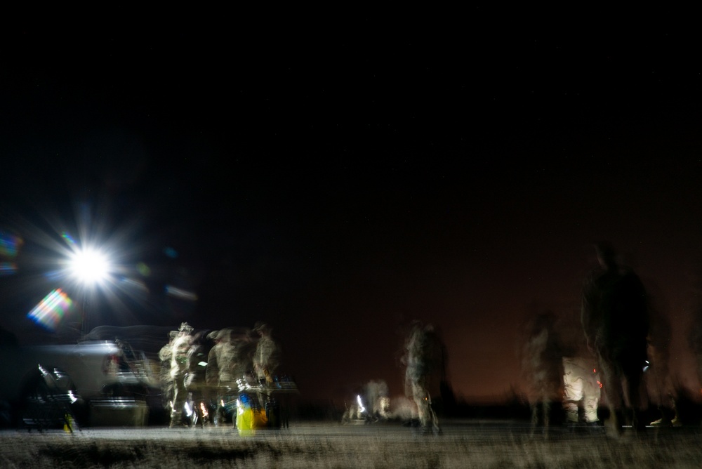 386th ECES sharpens CBRN skills in underground exercise