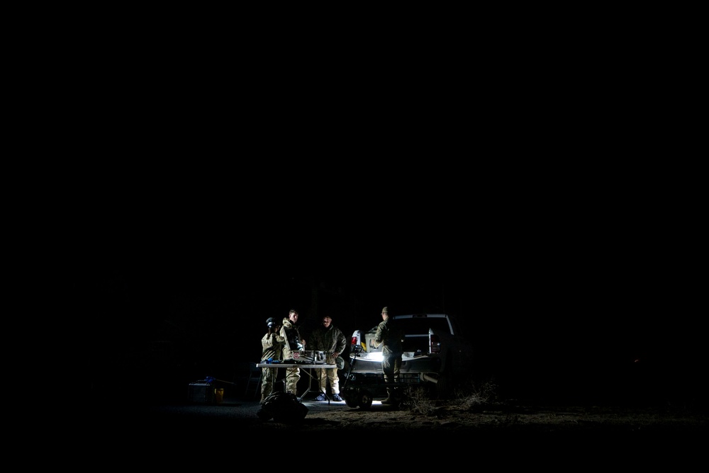 386th ECES sharpens CBRN skills in underground exercise
