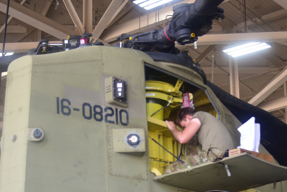 2nd Combat Aviation Brigade conducts maintenance during UFS'25