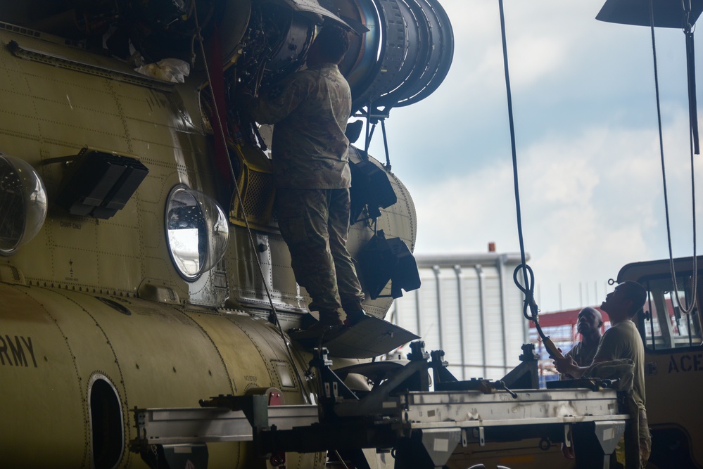 2nd Combat Aviation Brigade conducts maintenance during UFS'25