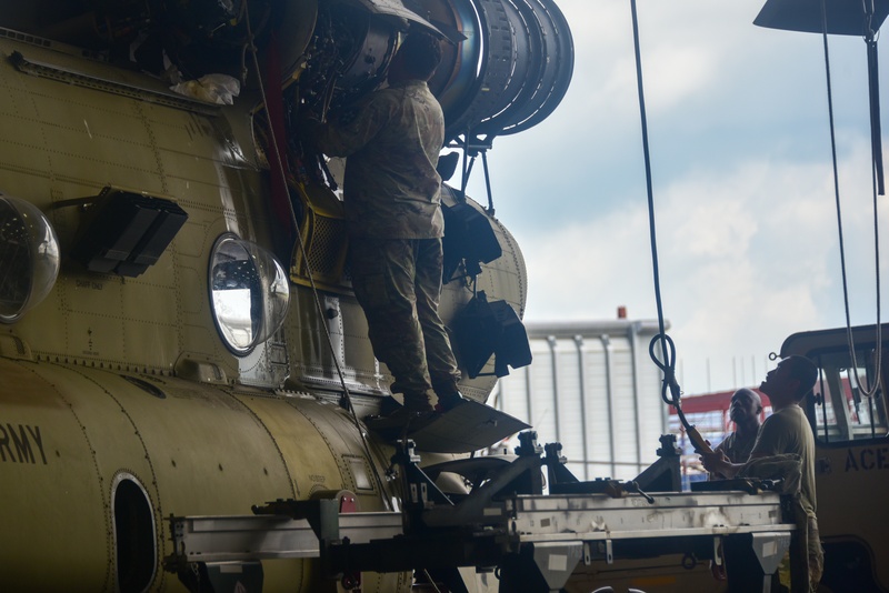 2nd Combat Aviation Brigade conducts maintenance during UFS'25
