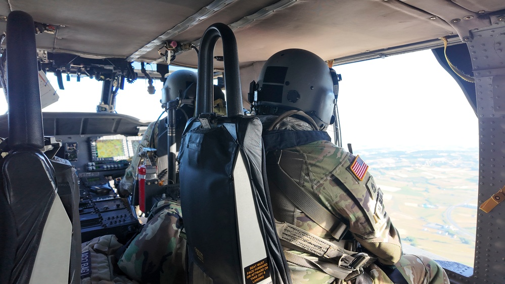 KFOR Aviation Supports Wildfire Response Threatening 15th- Century Monastery