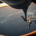 Refueling Super Hornets over U.S. CENTCOM