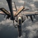 Refueling Super Hornets over U.S. CENTCOM