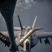 Refueling Super Hornets over U.S. CENTCOM