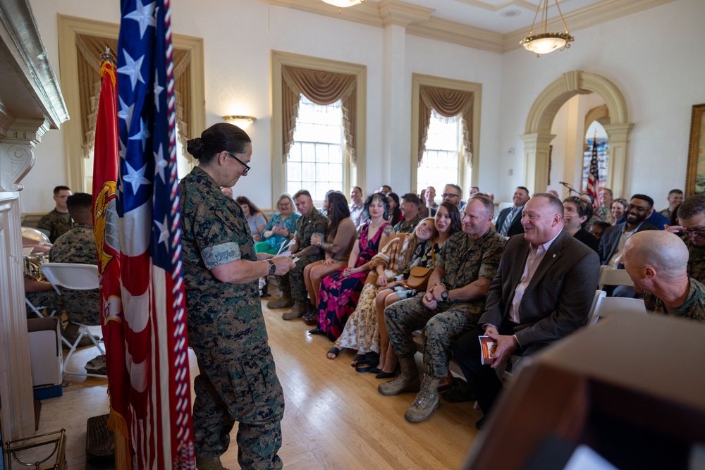 Sgt. Maj. Aaron G. McDonald Retirement Ceremony