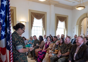 Sgt. Maj. Aaron G. McDonald Retirement Ceremony