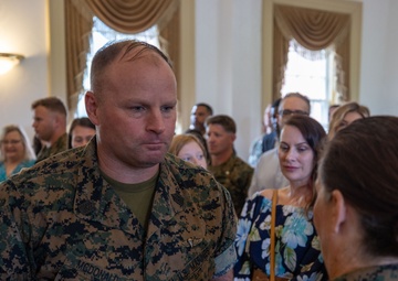 Sgt. Maj. Aaron G. McDonald Retirement Ceremony