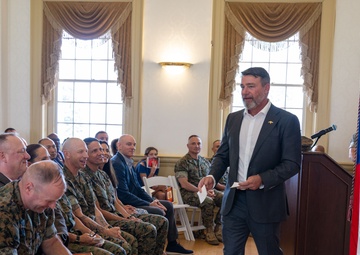 Sgt. Maj. Aaron G. McDonald Retirement Ceremony