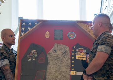 Sgt. Maj. Aaron G. McDonald Retirement Ceremony