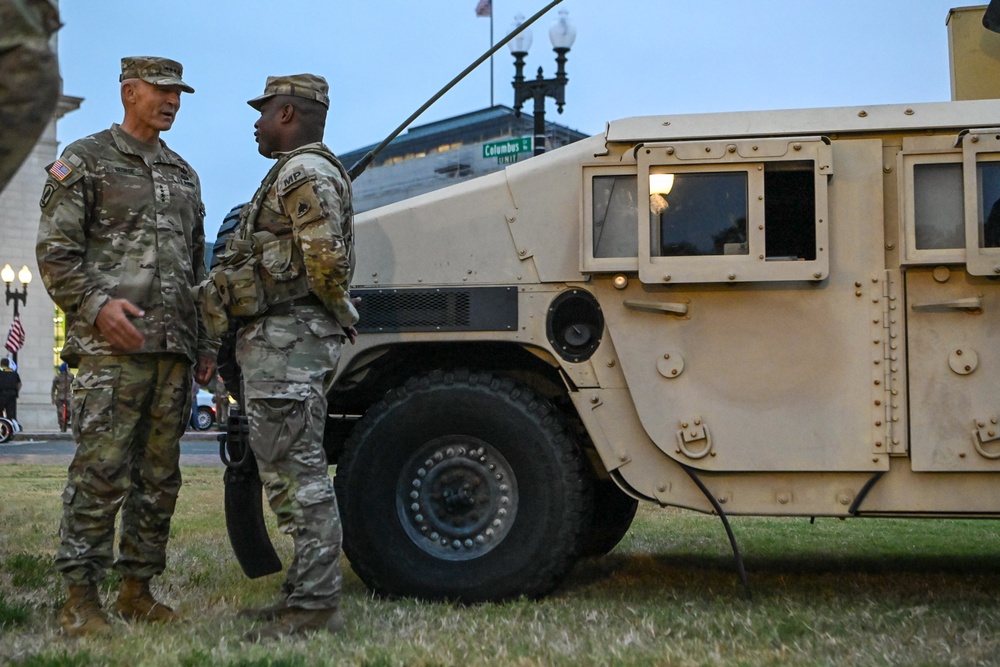 U.S. Army Chief of Staff, Sgt. Maj. of the Army visit D.C. Safe and Beautiful Task Force
