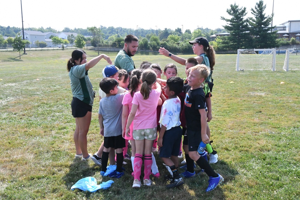 Fort Drum youths have summer of fun at CYS sports camps
